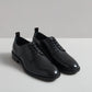 MIDLEY MENS  BLACK VEG TAN DERBY
