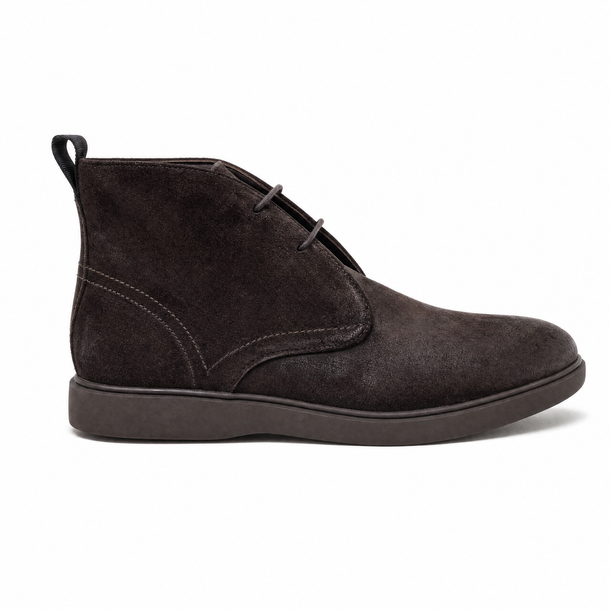 ORIN MENS BROWN WAXY SUEDE CHUKKA BOOTS