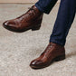 PALMER MENS BROWN DRUM DYE BOOT