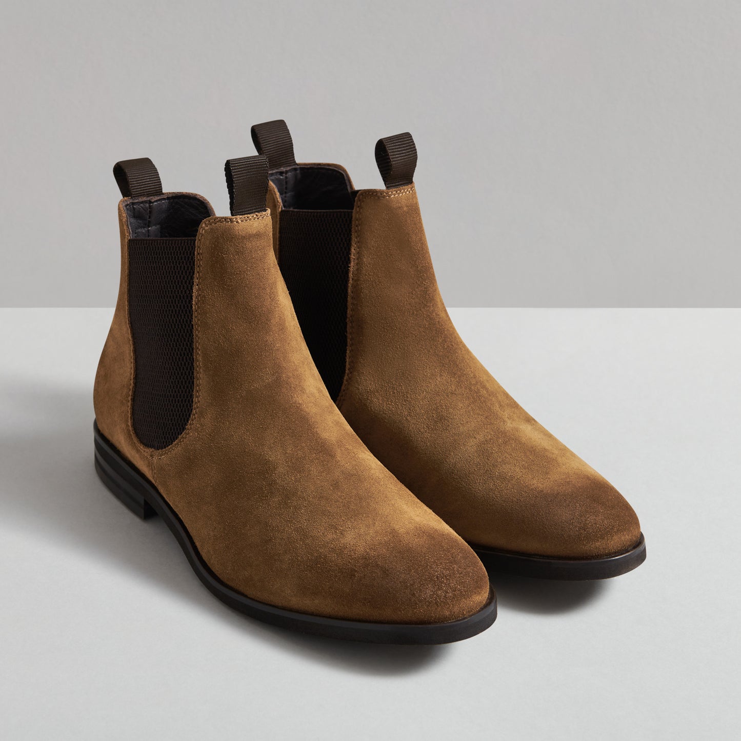 RALEIGH TOBACCO SUEDE CHELSEA BOOT