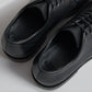 REMINGTON MENS BLACK LEATHER DERBY