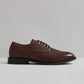 REMINGTON MENS BROWN LEATHER DERBY