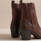 REY BROWN ZIP BOOT
