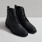 ROWAN BLACK LEATHER BOOT