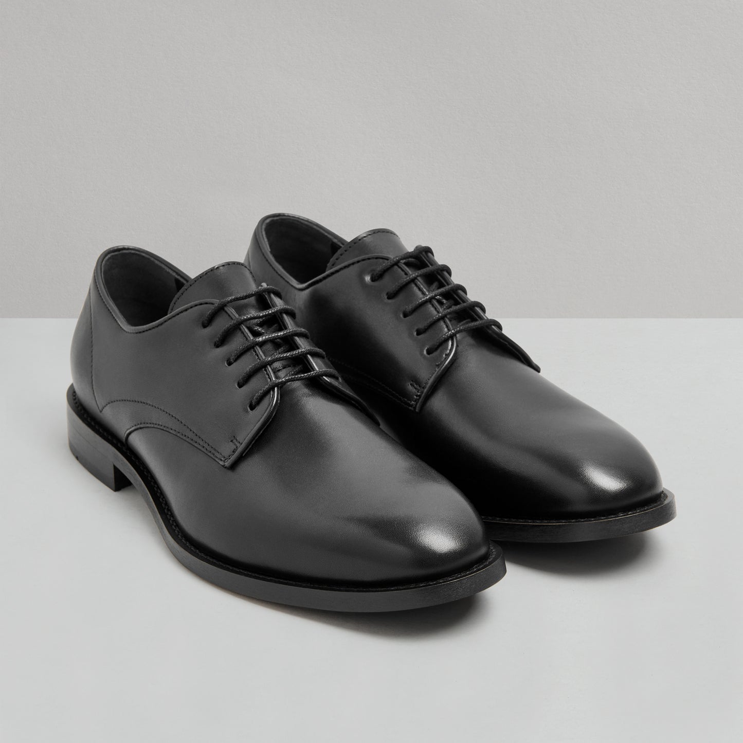 REMINGTON BLACK LEATHER DERBY