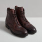 SHERWOOD BROWN DRUM DYE BROGUE BOOT
