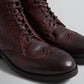 SHERWOOD BROWN DRUM DYE BROGUE BOOT