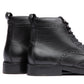 SHERWOOD BLACK DRUM DYE BROGUE BOOT