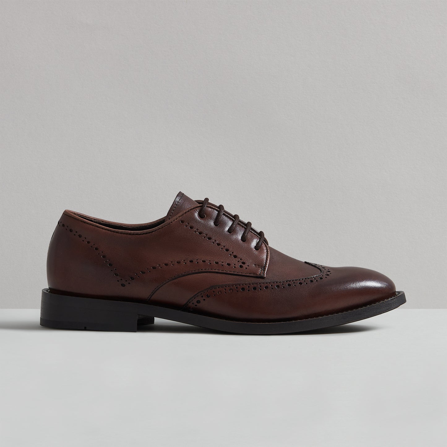 WINSLOW BROWN LEATHER BROGUE
