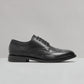 WINSLOW MENS  BLACK LEATHER BROGUE