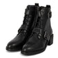 STANTON WOMENS BLACK LEATHER BOOT