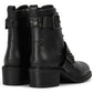 STANTON WOMENS BLACK LEATHER BOOT