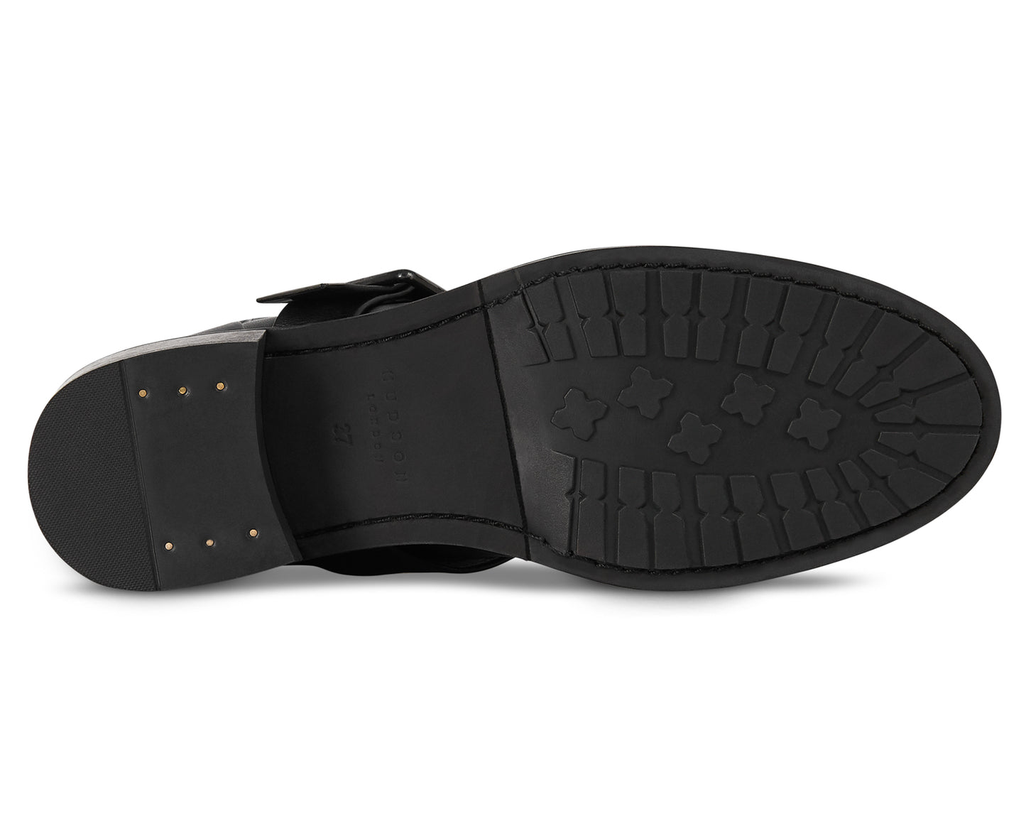 STANTON BLACK LEATHER BOOT