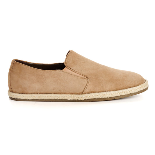 HAVANA MENS BEIGE SUEDE ESPADRILLES