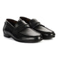 ARGYLE MENS BLACK LEATHER  LOAFER